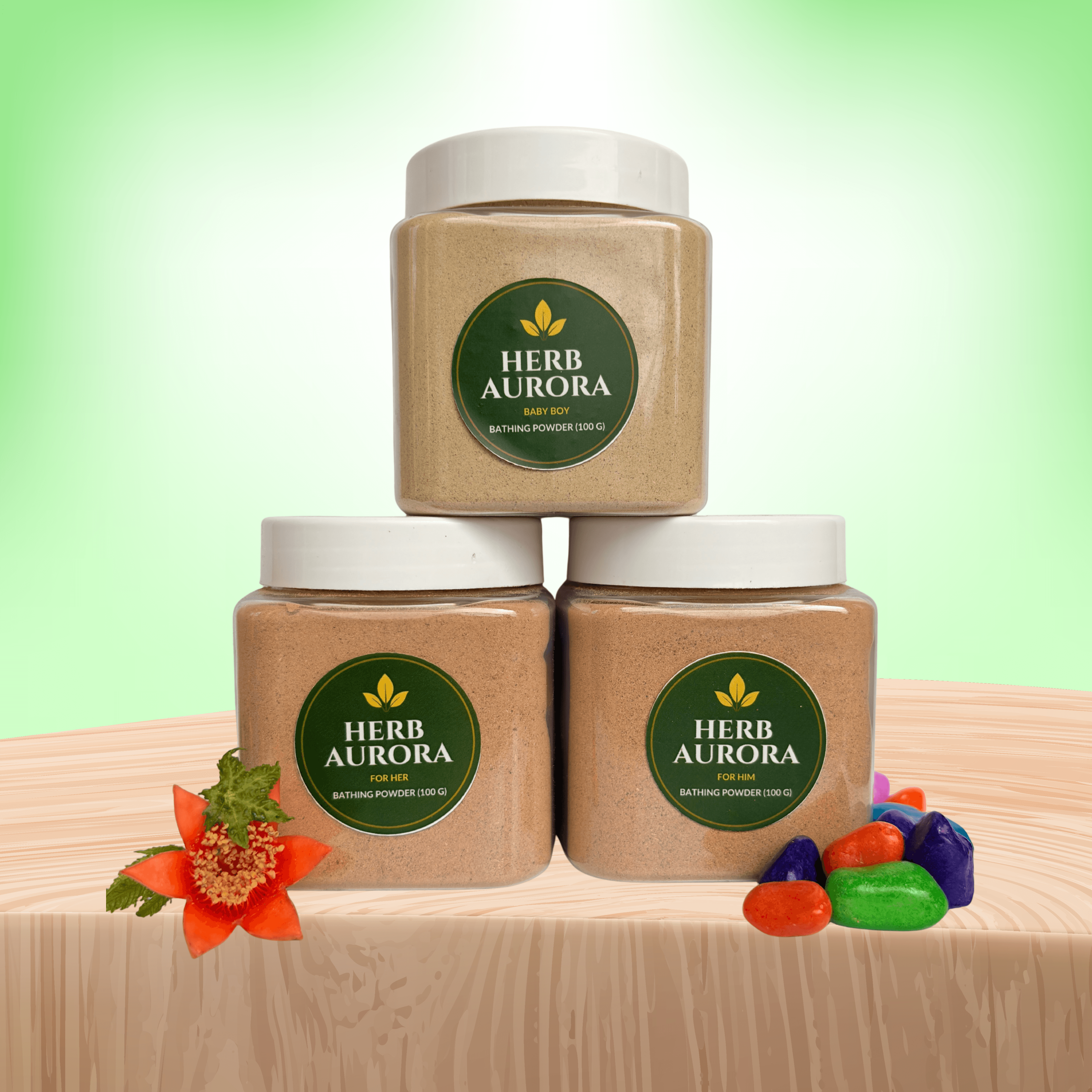 Bathing Powder – Family Combo (Baby Boy)